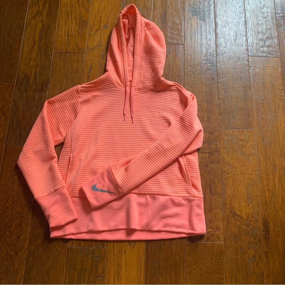 Nike women’s hoodie coral size Med